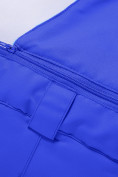 Купить Брюки горнолыжные подростковые для девочки синего цвета 9252S, фото 9