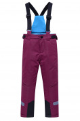 Купить Брюки горнолыжные подростковые для девочки темно-фиолетового цвета 9252TF