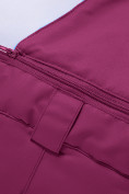 Купить Брюки горнолыжные подростковые для девочки темно-фиолетового цвета 9252TF, фото 9