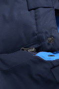 Купить Брюки горнолыжные подростковые для девочки темно-синего цвета 9252TS, фото 8