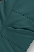Купить Брюки горнолыжные подростковые для девочки темно-зеленого цвета 9252TZ, фото 5