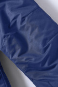 Купить Брюки горнолыжные подростковые для мальчика темно-синего цвета 9253TS, фото 5