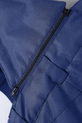 Купить Брюки горнолыжные подростковые для мальчика темно-синего цвета 9253TS, фото 9