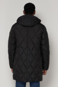 Купить Куртка зимняя мужская классическая стеганная черного цвета 92895Ch, фото 10