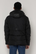 Купить Спортивная молодежная куртка мужская черного цвета 92933Ch, фото 17