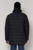 Купить Куртка зимняя мужская классическая темно-синего цвета 92962TS, фото 10