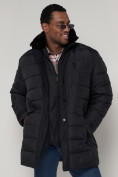 Купить Куртка зимняя мужская классическая темно-синего цвета 92962TS, фото 11