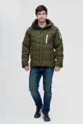 Купить Куртка зимняя Valianly цвета хаки 93139Kh, фото 2