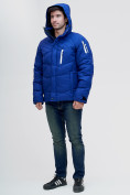 Купить Куртка зимняя Valianly синего цвета 93139S, фото 4