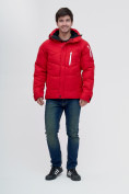 Купить Куртка зимняя Valianly красного цвета 93139Kr