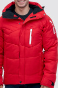 Купить Куртка зимняя Valianly красного цвета 93139Kr, фото 5