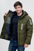 Купить Куртка зимняя Valianly цвета хаки 93139Kh, фото 7