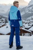 Купить Горнолыжный костюм для мальчика синего цвета 9315S, фото 2