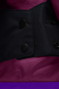 Купить Горнолыжный костюм для девочки фиолетового цвета 9316F, фото 17