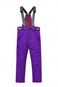 Купить Горнолыжный костюм для девочки фиолетового цвета 9316F, фото 5