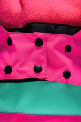 Купить Горнолыжный костюм для девочки розового цвета 9318R, фото 10
