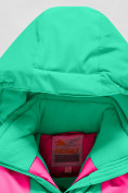 Купить Горнолыжный костюм для девочки зеленого цвета 9318Z, фото 7