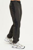 Купить Спортивные брюки Valianly мужские цвета хаки 93230Kh, фото 3
