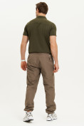 Купить Спортивные брюки Valianly мужские коричневого цвета 93231K, фото 14