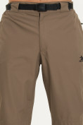 Купить Спортивные брюки Valianly мужские коричневого цвета 93231K, фото 7