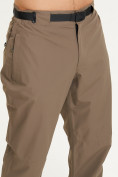 Купить Спортивные брюки Valianly мужские коричневого цвета 93231K, фото 15