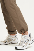 Купить Спортивные брюки Valianly мужские коричневого цвета 93231K, фото 17