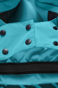 Купить Горнолыжный костюм для девочки бирюзового цвета 9324Br, фото 9