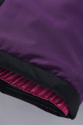 Купить Горнолыжный костюм для девочки фиолетового цвета 9330F, фото 20