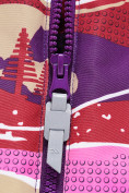 Купить Горнолыжный костюм для девочки фиолетового цвета 9330F, фото 7