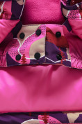Купить Горнолыжный костюм для девочки фиолетового цвета 9330F, фото 10