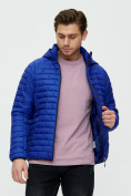 Купить Куртка стеганная Valianly синего цвета 93349S, фото 14