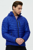 Купить Куртка стеганная Valianly синего цвета 93349S, фото 7