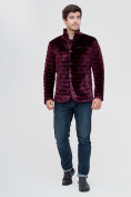 Купить Куртка велюровая классическая Valianly фиолетового цвета 93351F