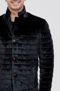 Купить Куртка велюровая классическая Valianly черного цвета 93351Ch, фото 7