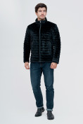 Купить Куртка велюровая классическая Valianly черного цвета 93352Ch, фото 2