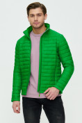 Купить Куртка стеганная Valianly зеленого цвета 93354Z, фото 3