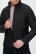 Купить Куртка стеганная Valianly черного цвета 93354Ch, фото 14