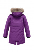 Купить Парка зимняя подростковая для девочки фиолетового цвета 9340F, фото 2
