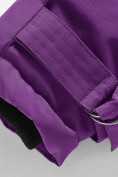 Купить Парка зимняя подростковая для девочки фиолетового цвета 9340F, фото 9