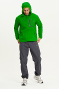 Купить Ветровка спортивная Valianly мужская зеленого цвета 93419Z, фото 7