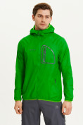 Купить Ветровка спортивная Valianly мужская зеленого цвета 93419Z, фото 4