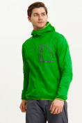 Купить Ветровка спортивная Valianly мужская зеленого цвета 93419Z