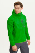 Купить Ветровка спортивная Valianly мужская зеленого цвета 93419Z, фото 5