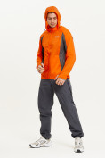 Купить Ветровка спортивная Valianly мужская оранжевого цвета 93420O, фото 17