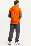 Купить Ветровка спортивная Valianly мужская оранжевого цвета 93420O, фото 13