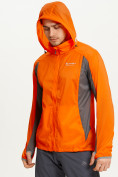 Купить Ветровка спортивная Valianly мужская оранжевого цвета 93420O, фото 4