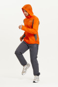 Купить Ветровка спортивная Valianly мужская оранжевого цвета 93420O, фото 2
