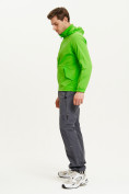 Купить Анорак ветровка Valianly мужская зеленого цвета 93430Z, фото 10