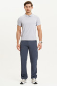 Купить Спортивные брюки Valianly мужские темно-синего цвета 93434TS, фото 8