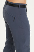Купить Спортивные брюки Valianly мужские темно-синего цвета 93434TS, фото 6
